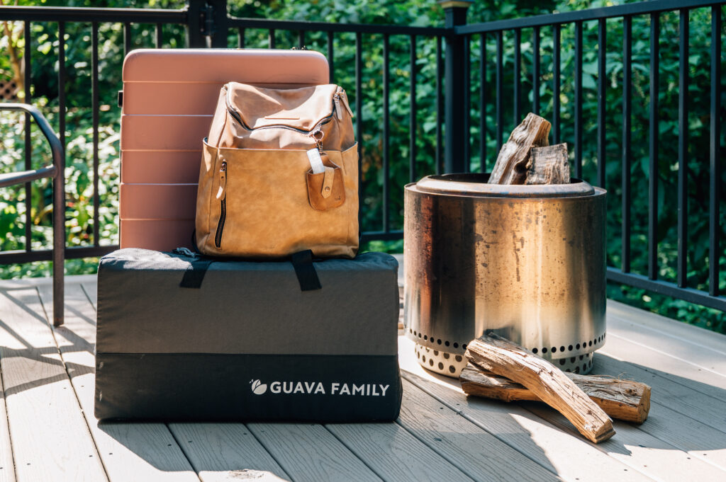 Traveling with Baby Suitcase & travel crib