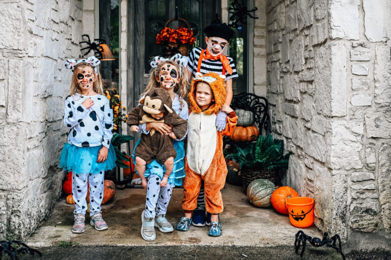 Our Family Halloween Costume Reveal: The Circus Comes to Town